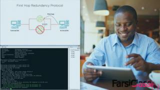 پلورال_ آموزش شبکه‌های سازمانی سیسکو: اولین پروتکل‌های Hop Redundancy (زیرنویس فارسی AI)